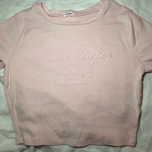 Garage Blush Saint-Tropez Short Sleeve Tee